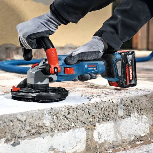 Bosch GBR 18V-15 S aku bruska na beton 125 mm 0601776201