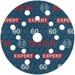 Bosch brusný kotouč EXPERT O780 s fólií, 125 mm, G60, 50ks 2608902408