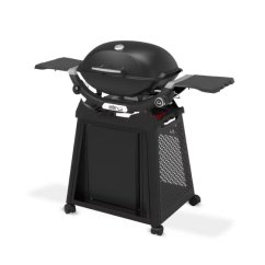 Weber 1501103 Q 2200N plynový gril s postranními stolky a vozíkem Premium