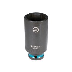 Makita E-16542 klíč nástrčný 30 mm prodloužený 1/2", čtyřhran, IMPACT BLACK