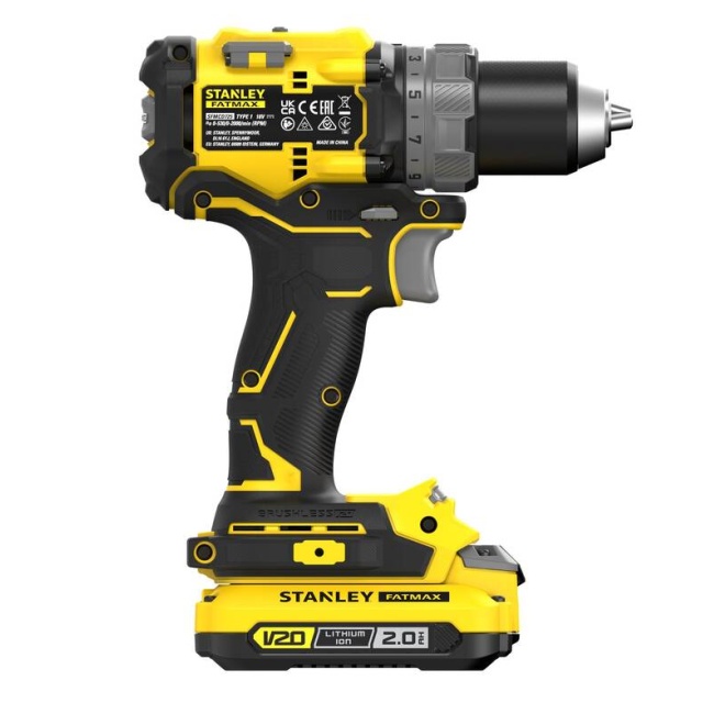 STANLEY FatMax SFMCD725D2K aku vrtací šroubovák 18 V V20 2x2Ah