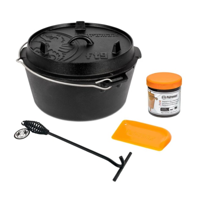 Petromax ft9 kotlík litinový 7,5 l + příslušenství