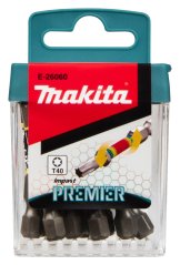 Makita E-26060 torzní bit T40 Impact Premier (E-form) 50mm 10 ks
