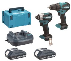 Makita DLX2577V01 aku sada DDF490+DTD158 Li-ion LXT BLB 18V