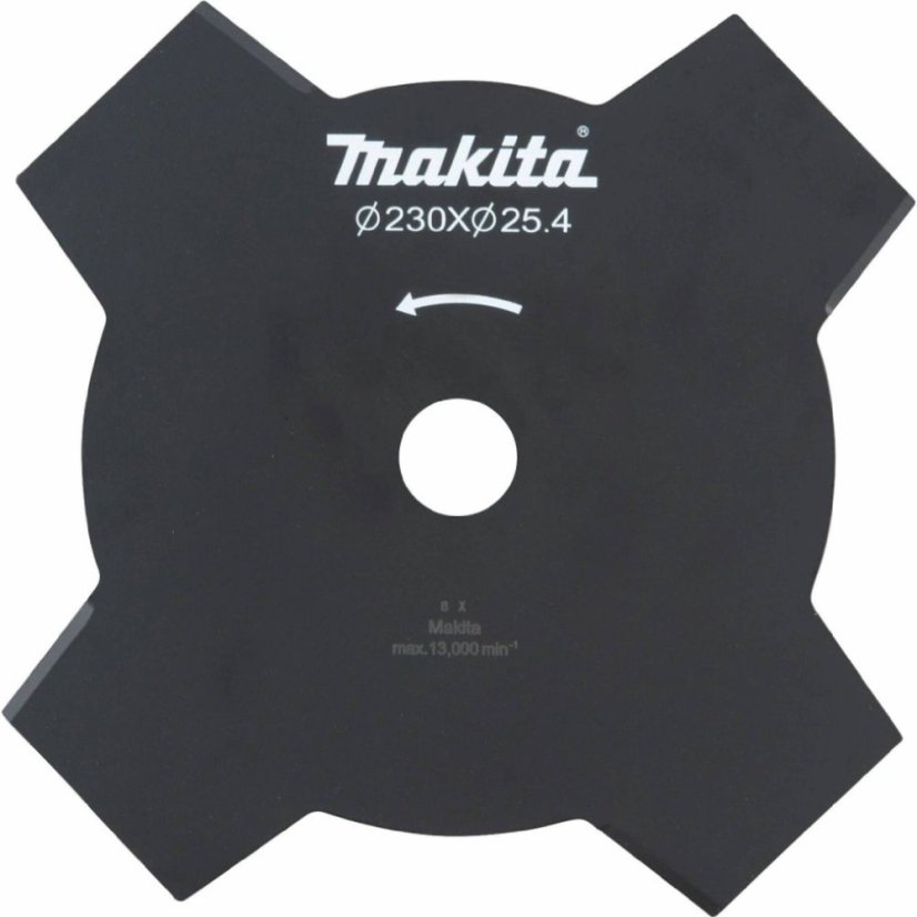 Makita 1916D2-2 nůž žací 4 zubý průměr 230 mm