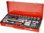 EXTOL PREMIUM 8818370 hlavice nástrčné, sada 65ks, 1/4", 1/2"