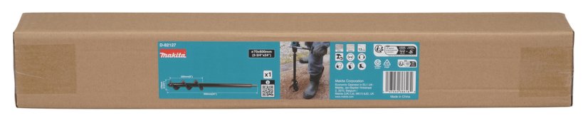 Makita D-82127 vrták zemní šestihran 70x600 mm