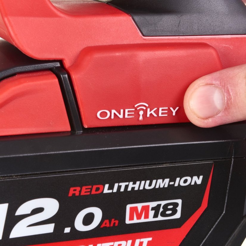 Milwaukee M18 ONEFHIWF1-0X ONE-KEY aku rázový utahovák 1″ s pojistným kroužkem bez aku 4933459732