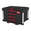 Milwaukee PACKOUT™ box na nářadí se 4 zásuvkami 4932493189