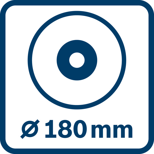 Průměr disku 180 mm.