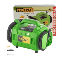 Procraft LK30 bb aku kompresor s ofukováním 20 V bez aku
