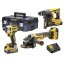 Dewalt DCK305P3T sada aku nářadí 18V XR DCH273N + DCG405 + DCF887+TSAK 3x5Ah