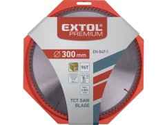 EXTOL PREMIUM 8803248 kotouč pilový s SK plátky, O 300x3,0x30mm, 96T