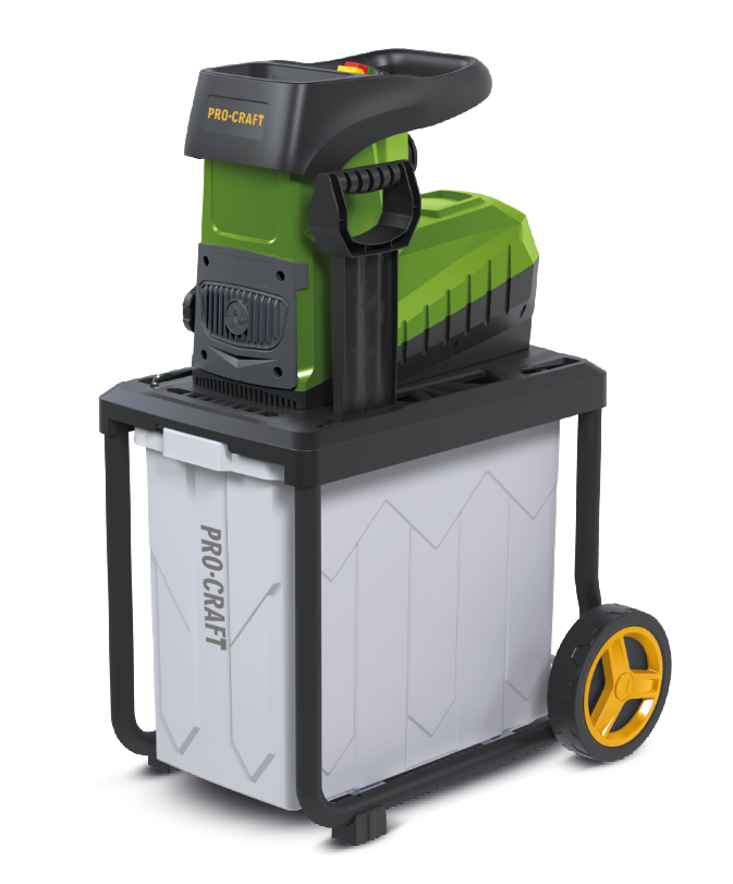 Procraft PSL2850 zahradní drtič větví válcový 2800 W Procraft PSL2850 zahradní drtič větví válcový 2800 W
