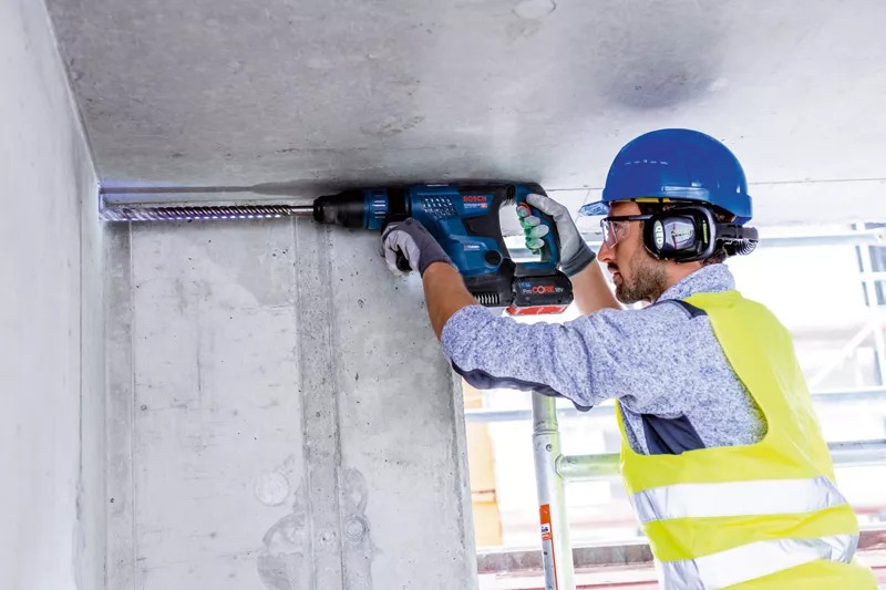 Bosch GBH 18V-36 C aku kombinované kladivo SDS-MAX 7,0J 18V bez aku 0611915021