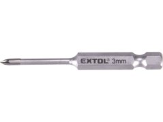 EXTOL PREMIUM 8801883 vrták na sklo a keramiku karbidový, O 3mm