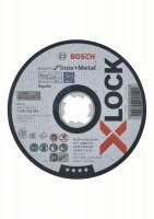 Bosch kotouč řezný 125x1x22,23 na  nerez a kov X-LOCK