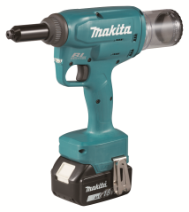 Makita DRV150RFJ aku nýtovačka Li-ion 18V/3,0 Ah, systainer