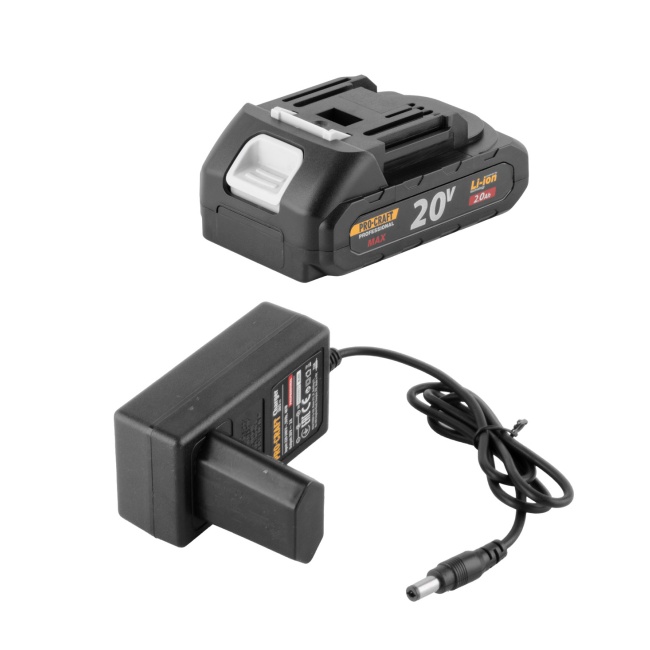 Procraft PGH2100 aku nůžky na trávu a keře 20V 1x2Ah