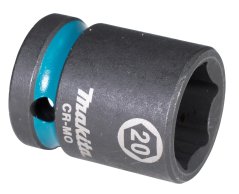 Makita E-16162 klíč nástrčný 1/2", čtyřhran, IMPACT BLACK, 20mm