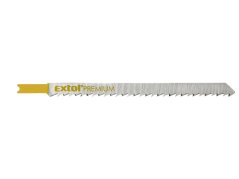 EXTOL PREMIUM 8805512 plátky do přímočaré pily 5ks, 126x4,0mm, HCS