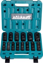 Makita E-16586 sada nástrčných klíčů prodloužených 1/2" čtyřhran IMPACT BLACK 14ks