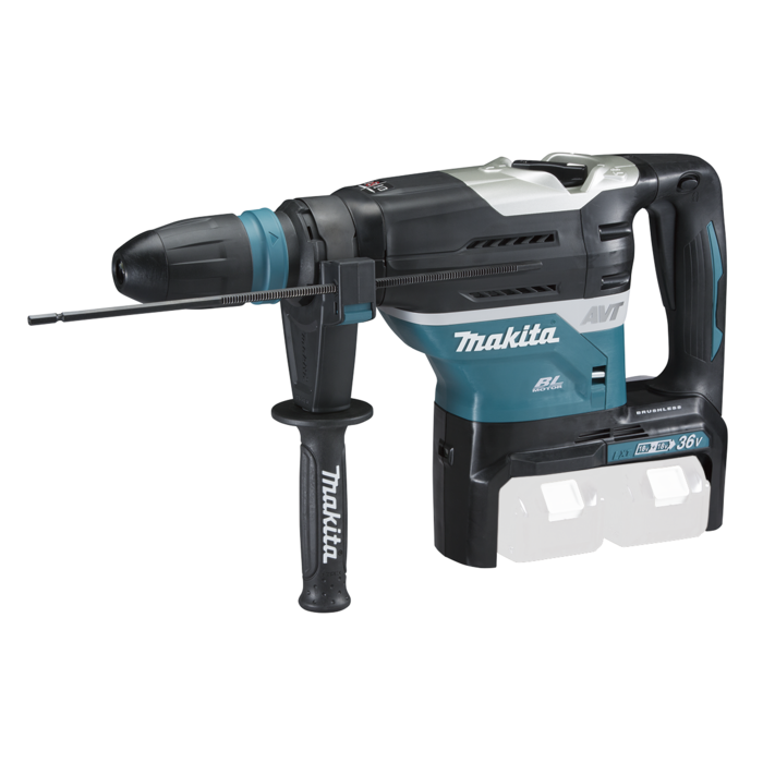Makita DHR400ZKUN aku kladivo SDSMax s AWS  Li-ion LXT 2x18V, bez aku