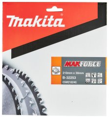 Makita B-32253 kotouč pilový dřevo MAKFORCE 210x2.4x30mm 24Z