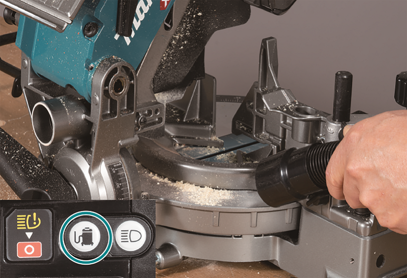 Makita LH001GZ aku stolní a pokosová pila s AWS 260mm Li-ion XGT 40V bez aku Z