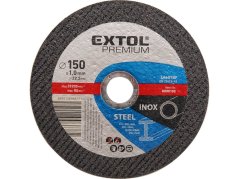 EXTOL PREMIUM 8808105 kotouč řezný na ocel/nerez, O 150x1,0x22,2mm