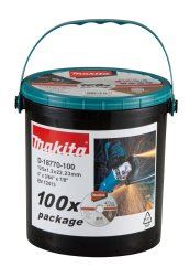 Makita D-18770-100 řezný kotouč 125x1,2x22 nerez, balení 100 ks