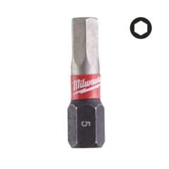 Milwaukee šroubovací bity Hex 5 25mm 3 ks SHOCKWAVE™ IMPACT DUTY 4932500381
