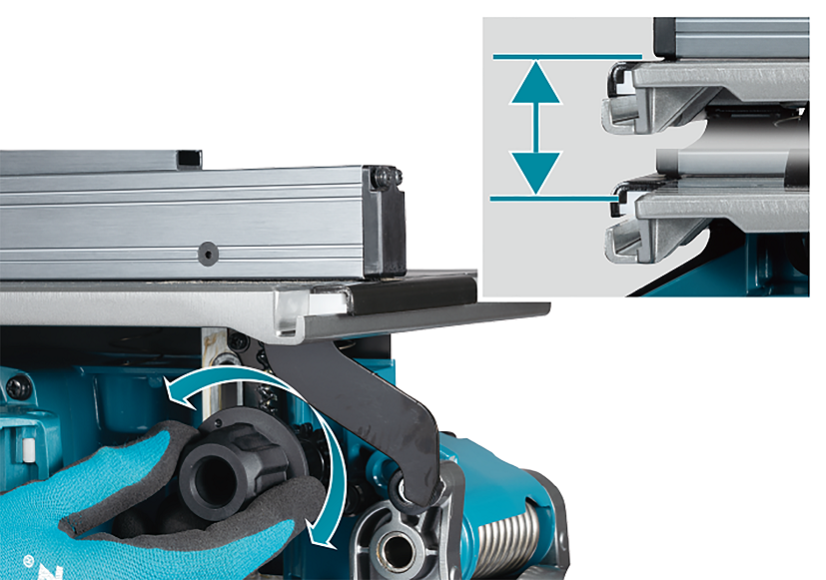 Makita LH001GZ aku stolní a pokosová pila s AWS 260mm Li-ion XGT 40V bez aku Z