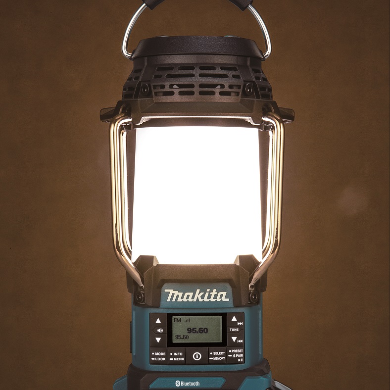 Makita MR009GZ aku rádio s DAB, Bluetooth a LED lampou Li-ion XGT 40V bez aku Z