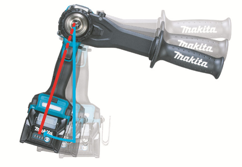 Makita HP003GU201 aku bezuhlíkový příklepový šroubovák Li-ion XGT 40V 2x4Ah Makpac