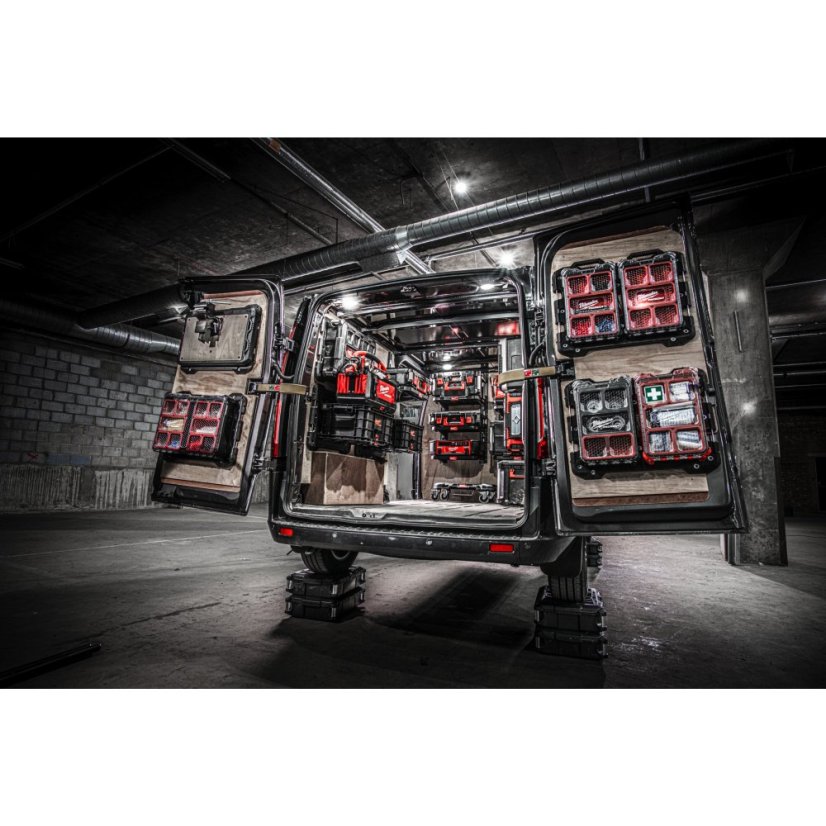 Milwaukee PACKOUT™ Sada regálového systému 2x police+2x nosník 4932472127