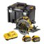 DeWALT DCS579X2 aku kotoučová pila FLEXVOLT 54V 2x9Ah