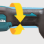 Makita DTM53Z aku MultiTool Li-ion LXT 18V bez aku Z