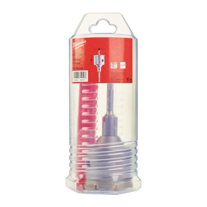 Milwaukee korunkový vrták 68x50x182mm SDS-plus se středícím vrtákem 4932399296