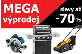 MEGA výprodej - slevy až -70%