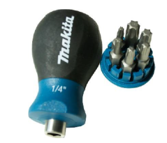 Makita P-84159 mini šroubovák s 6 bity PZ/PH