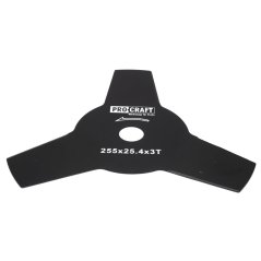 Procraft H-3T nůž do křovinořezu 255x25,4mm 3Z