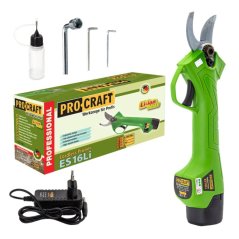 Procraft ES16Li1B aku nůžky na větve 16V 1x2Ah