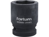 FORTUM 4703032 hlavice nástrčná rázová 3/4", 32mm, L 54mm