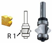 Makita D-48826 profilová fréza s ložiskem stopka 8 mm,25,4x13x61,2 mm