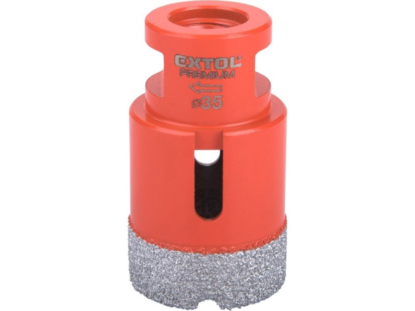 EXTOL PREMIUM 8802988 korunka vykružovací diamantová, O 35mm, závit M14