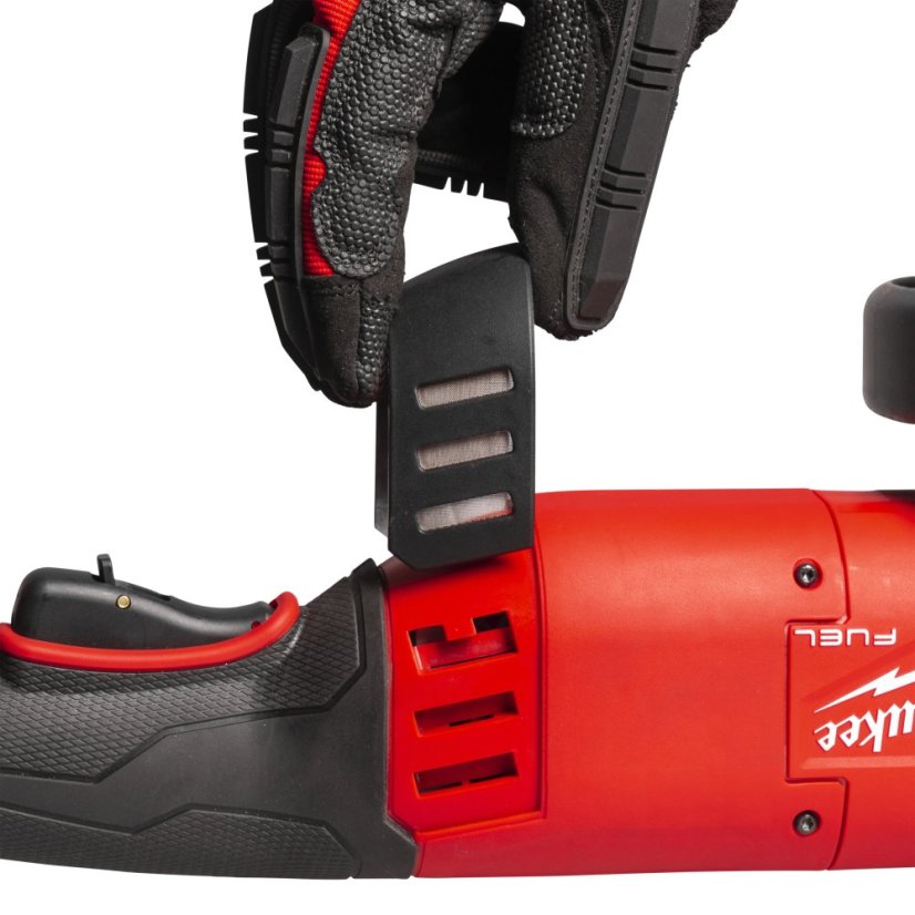 Milwaukee M18 ONEFLAG230XPDB-122C ONE-KEY úhlová bruska  230 mm s kolébkovým spínačem 2x12Ah 4933499242