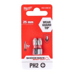 Milwaukee Šroubovací bity SHOCKWAVE™ Impact Duty™ 4932430852