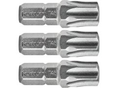 FORTUM 4741445 hrot TORX, sada 3ks, T 45x25mm, S2