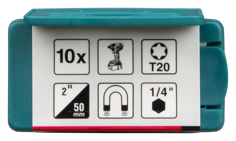 Makita E-26032 torzní bit T20 Impact Premier (E-form) 50mm 10 ks